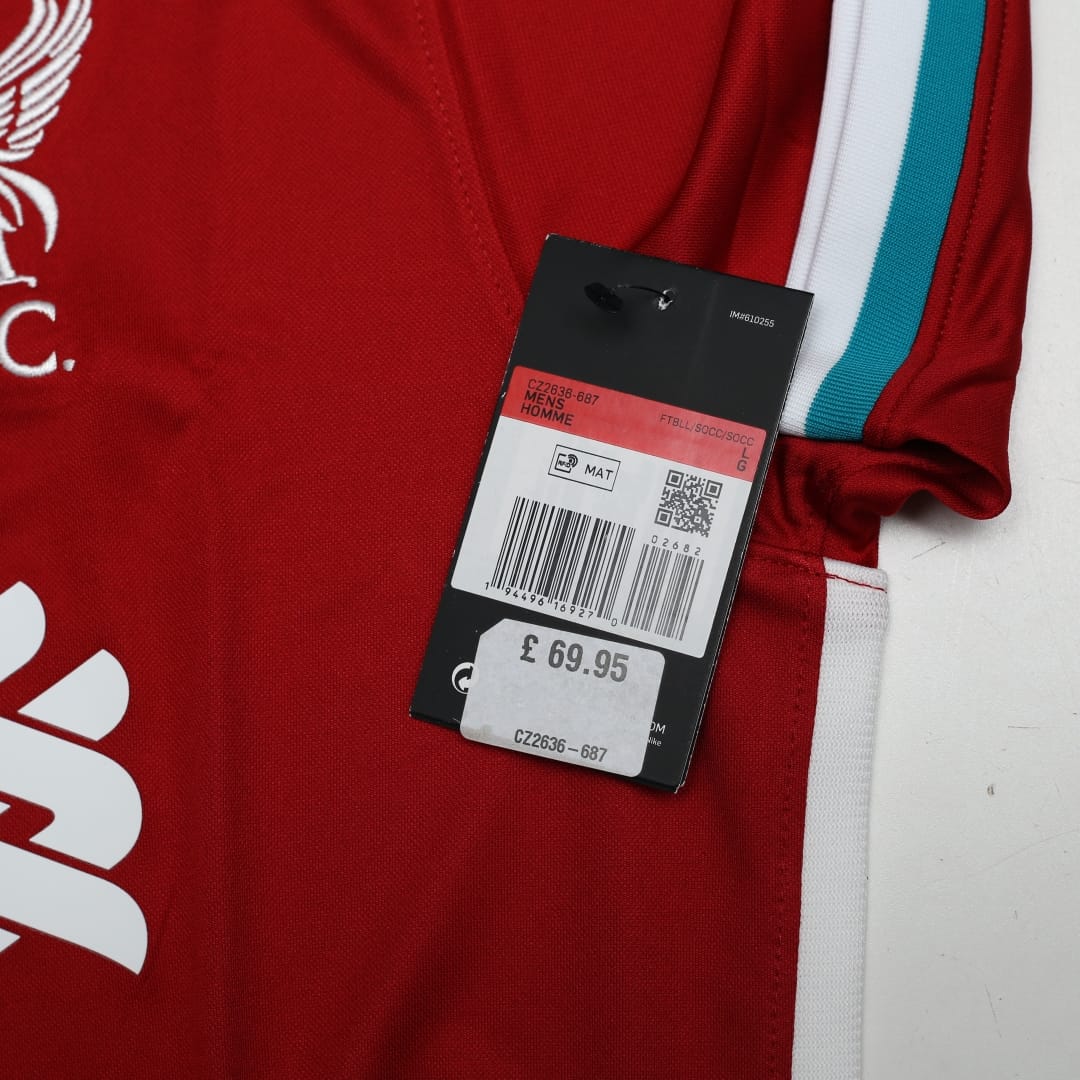 2020/21 Liverpool Nike Home Football Shirt (L) BNWT