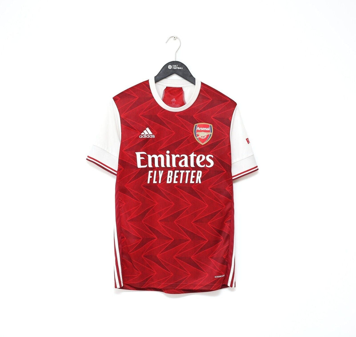 2020/21 MARTINELLI #35 Arsenal Vintage adidas Home Football Shirt (M)
