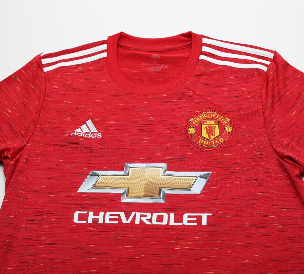 2020/21 MATA #8 Manchester United Vintage adidas Home Football Shirt (M/L)
