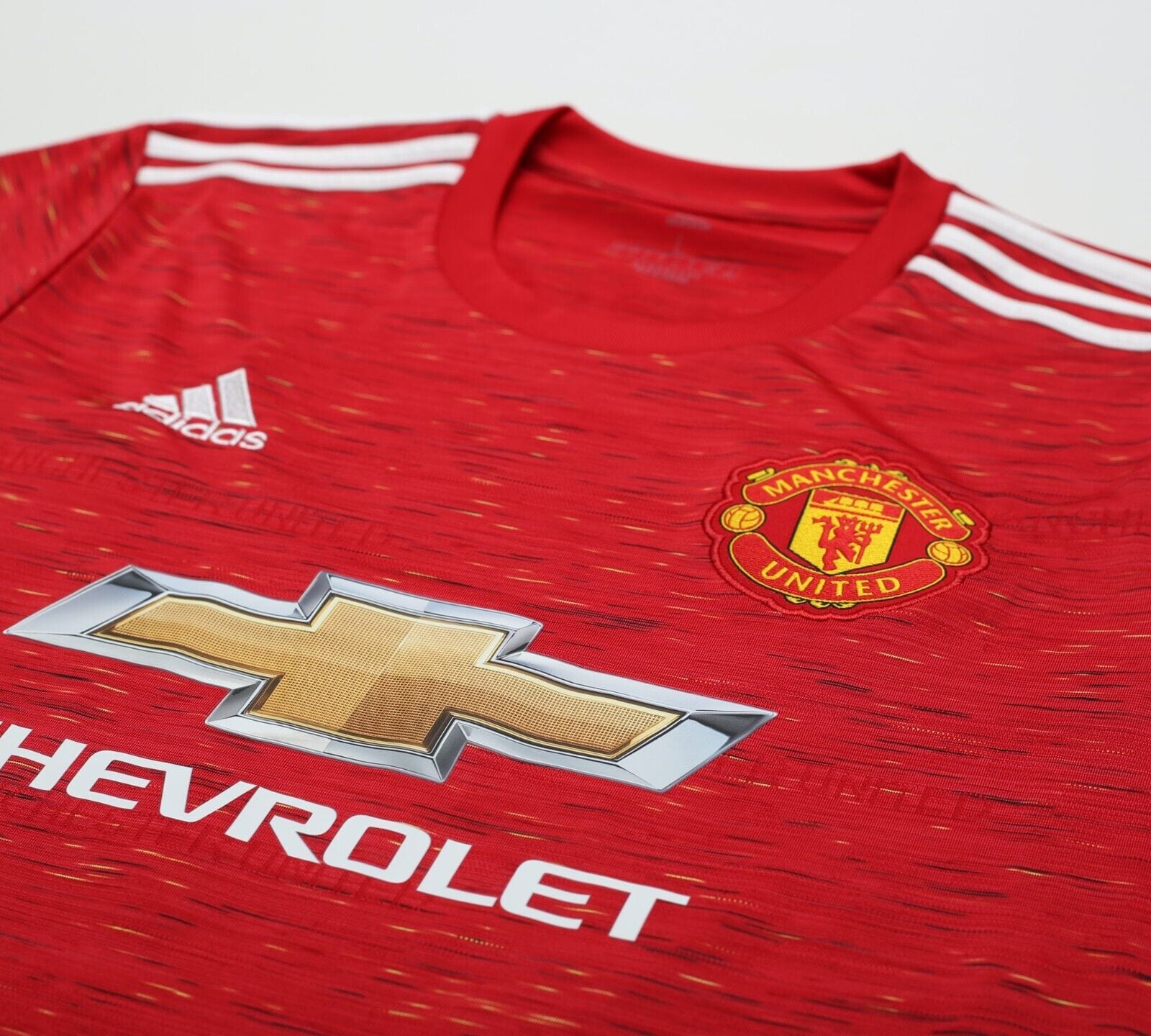 2020/21 MATA #8 Manchester United Vintage adidas Home Football Shirt (M/L)