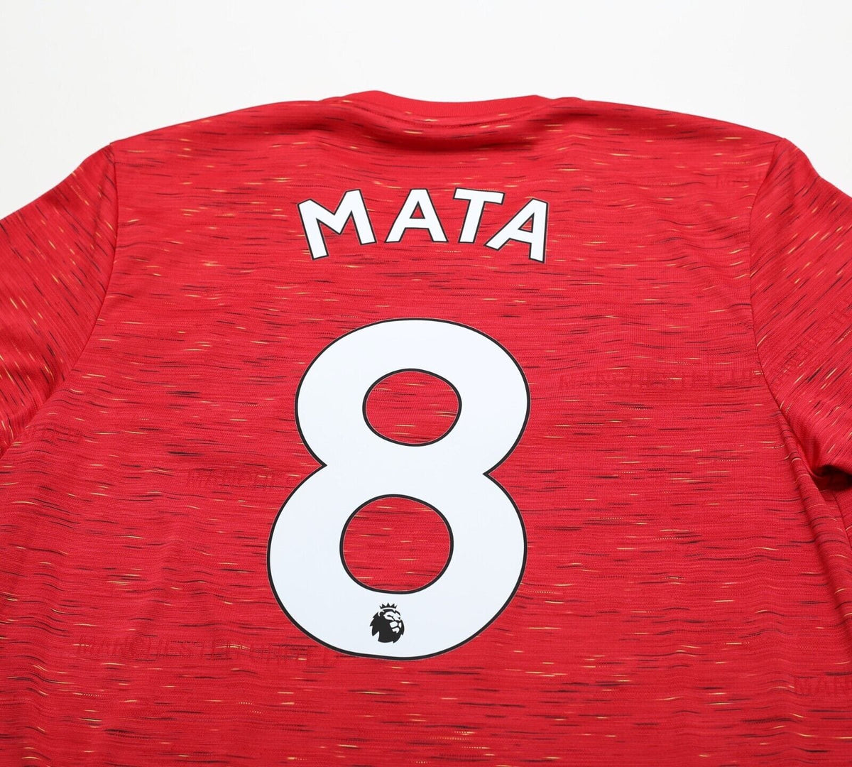 2020/21 MATA #8 Manchester United Vintage adidas Home Football Shirt (M/L)
