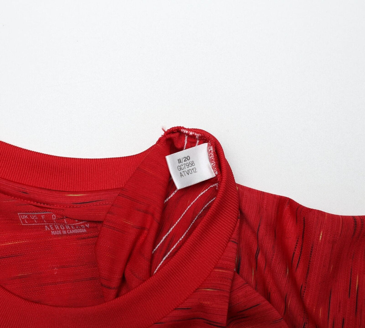 2020/21 MATA #8 Manchester United Vintage adidas Home Football Shirt (M/L)