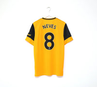 2020/21 NEVES #8 Wolverhampton Wanderers adidas Home Football Shirt (M) Wolves