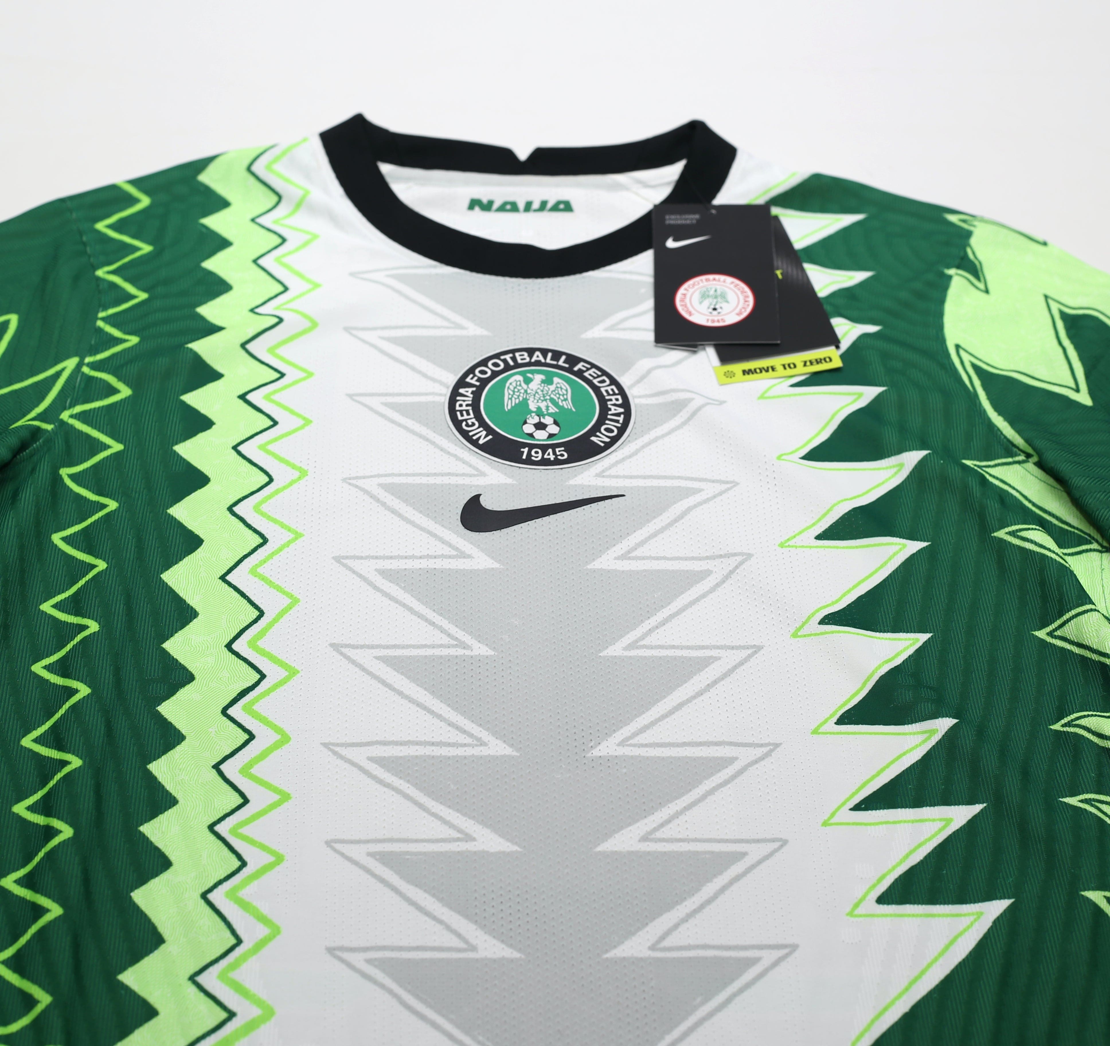 2020/21 NIGERIA Vintage Nike Home Football Shirt (M) BNWT