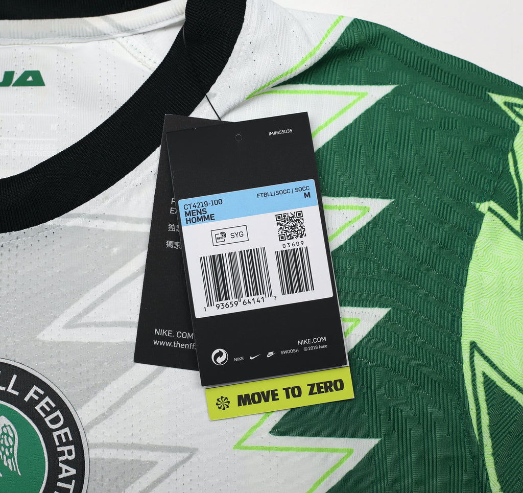 2020/21 NIGERIA Vintage Nike Home Football Shirt (M) BNWT