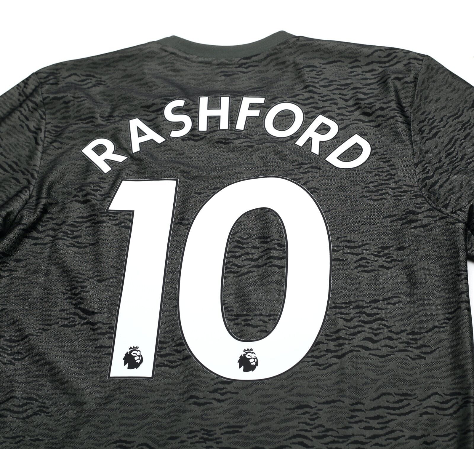 2020/21 RASHFORD #10 Manchester United Vintage adidas Away Football Shirt (M)