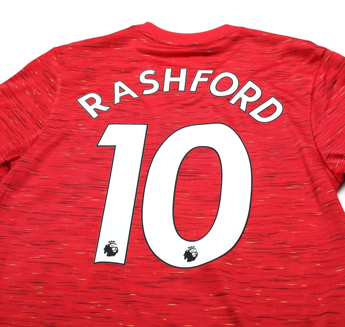 2020/21 RASHFORD #10 Manchester United Vintage adidas Home Football Shirt (M)