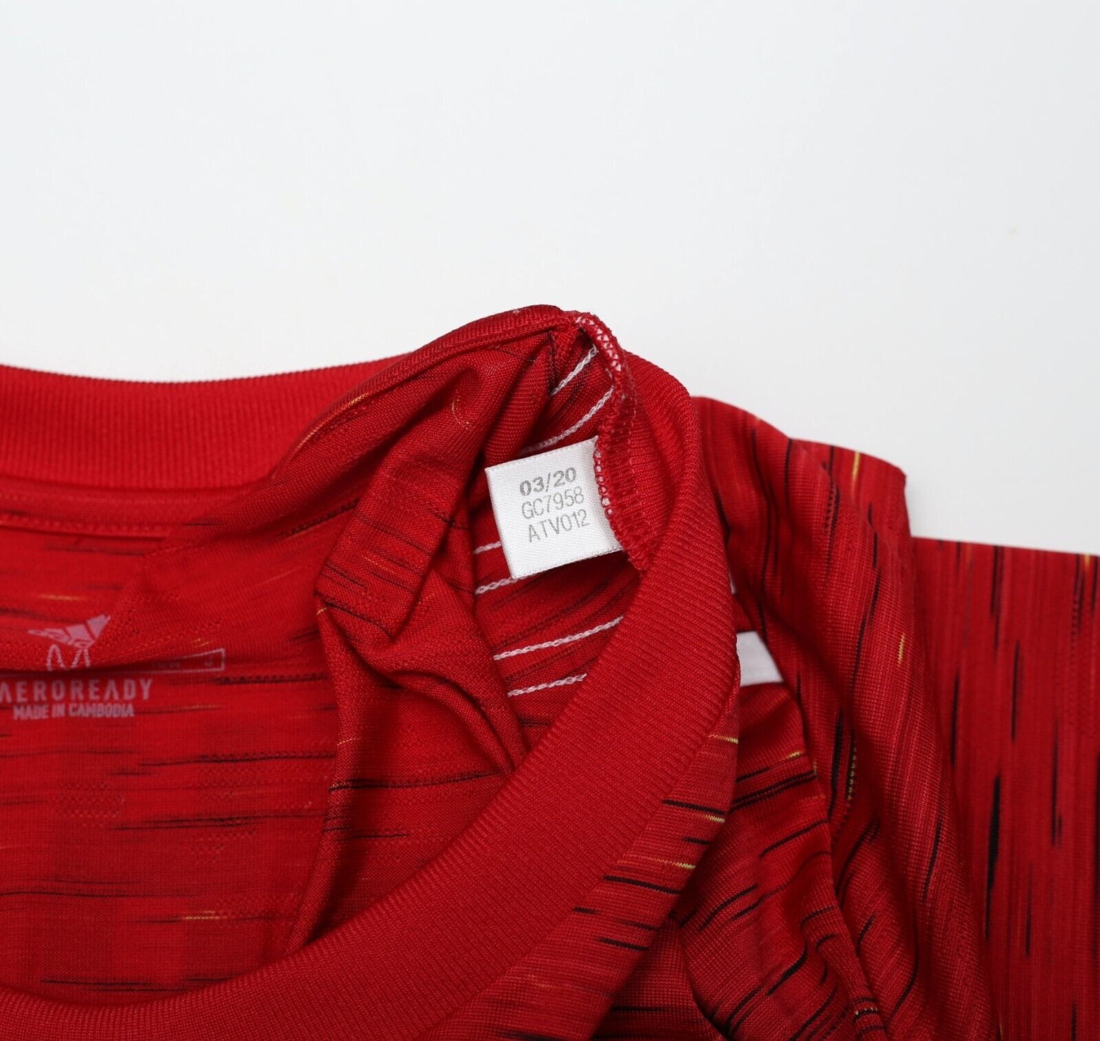 2020/21 RASHFORD #10 Manchester United Vintage adidas Home Football Shirt (M)