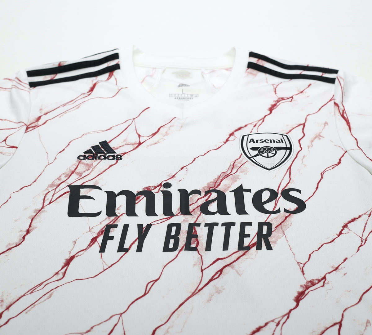 2020/21 SAKA #7 Arsenal Adidas Away Football Shirt (L)