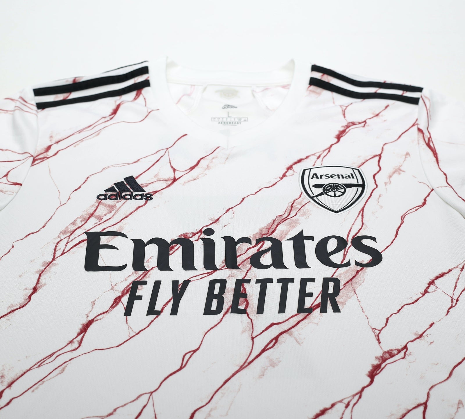 2020/21 SAKA #7 Arsenal Adidas Away Football Shirt (L)