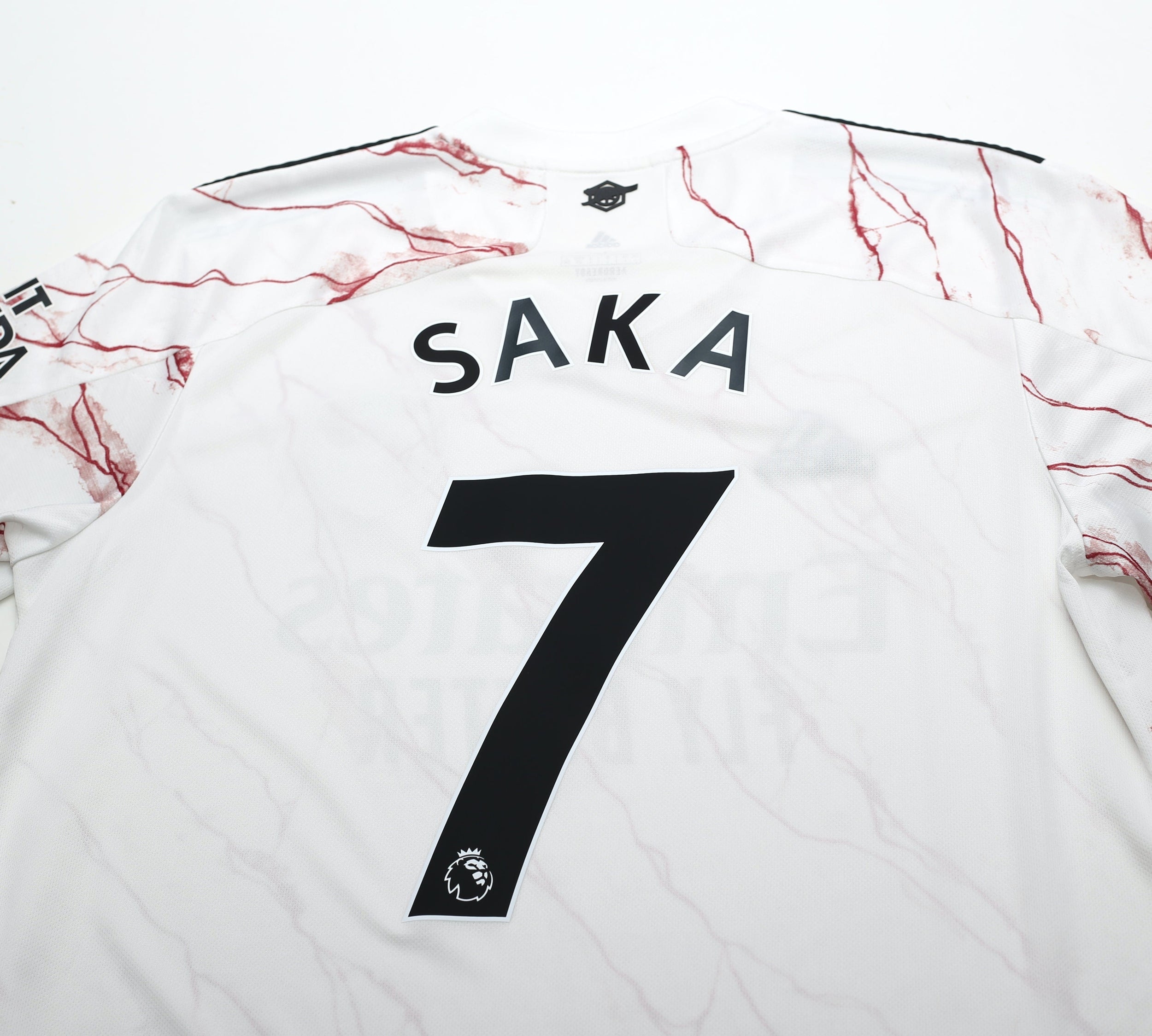 2020/21 SAKA #7 Arsenal Adidas Away Football Shirt (L)