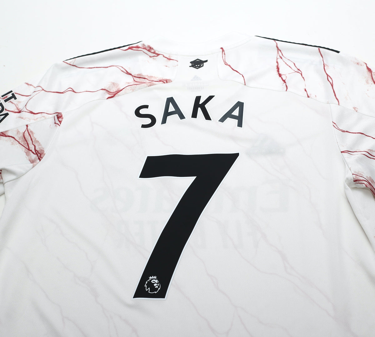 2020/21 SAKA #7 Arsenal Adidas Away Football Shirt (L)