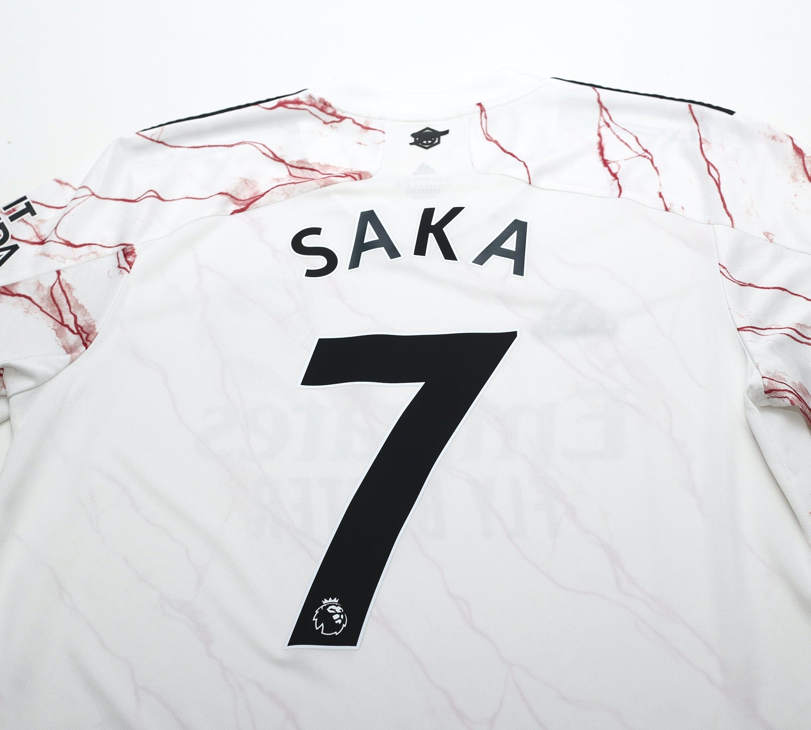 2020/21 SAKA #7 Arsenal Adidas Away Football Shirt (L)