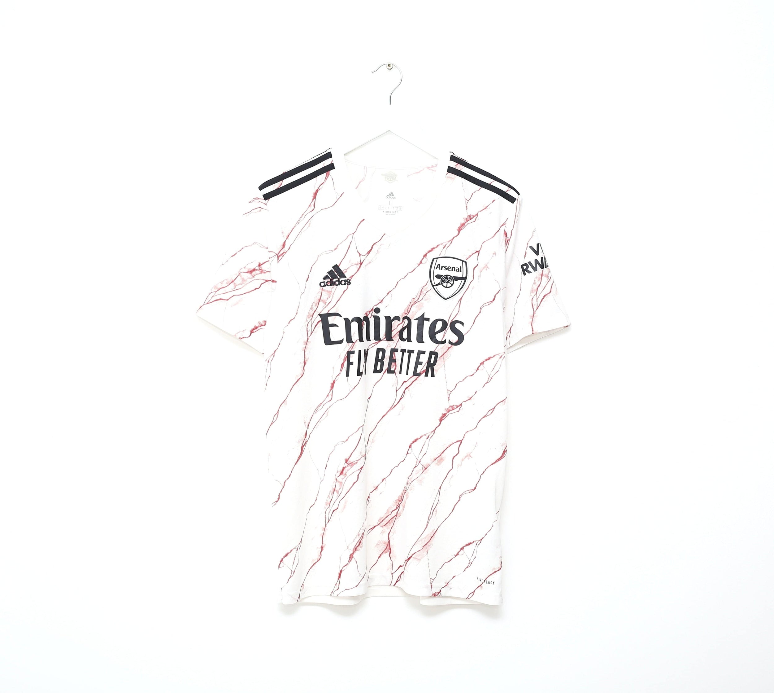 2020/21 SAKA #7 Arsenal Adidas Away Football Shirt (L)