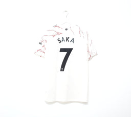 2020/21 SAKA #7 Arsenal Adidas Away Football Shirt (L)