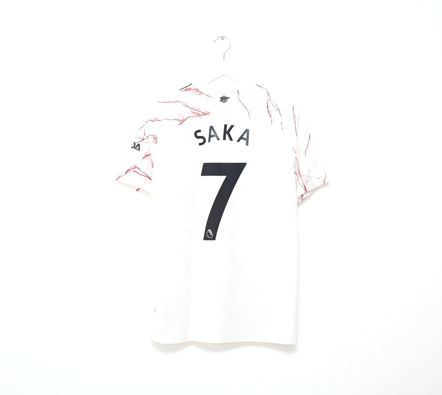 2020/21 SAKA #7 Arsenal Adidas Away Football Shirt (L)