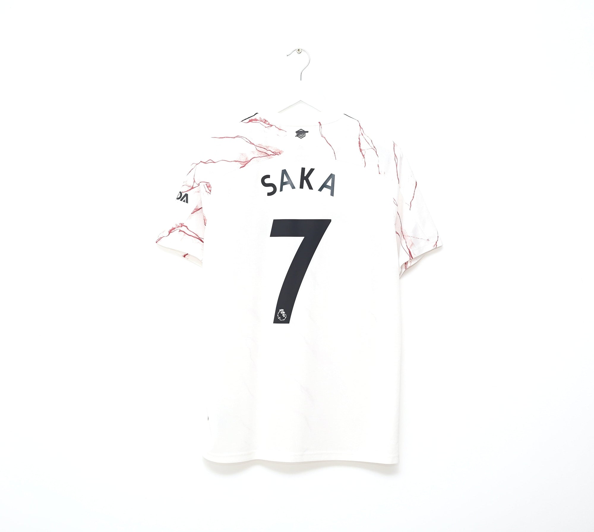 2020/21 SAKA #7 Arsenal Adidas Away Football Shirt (L)