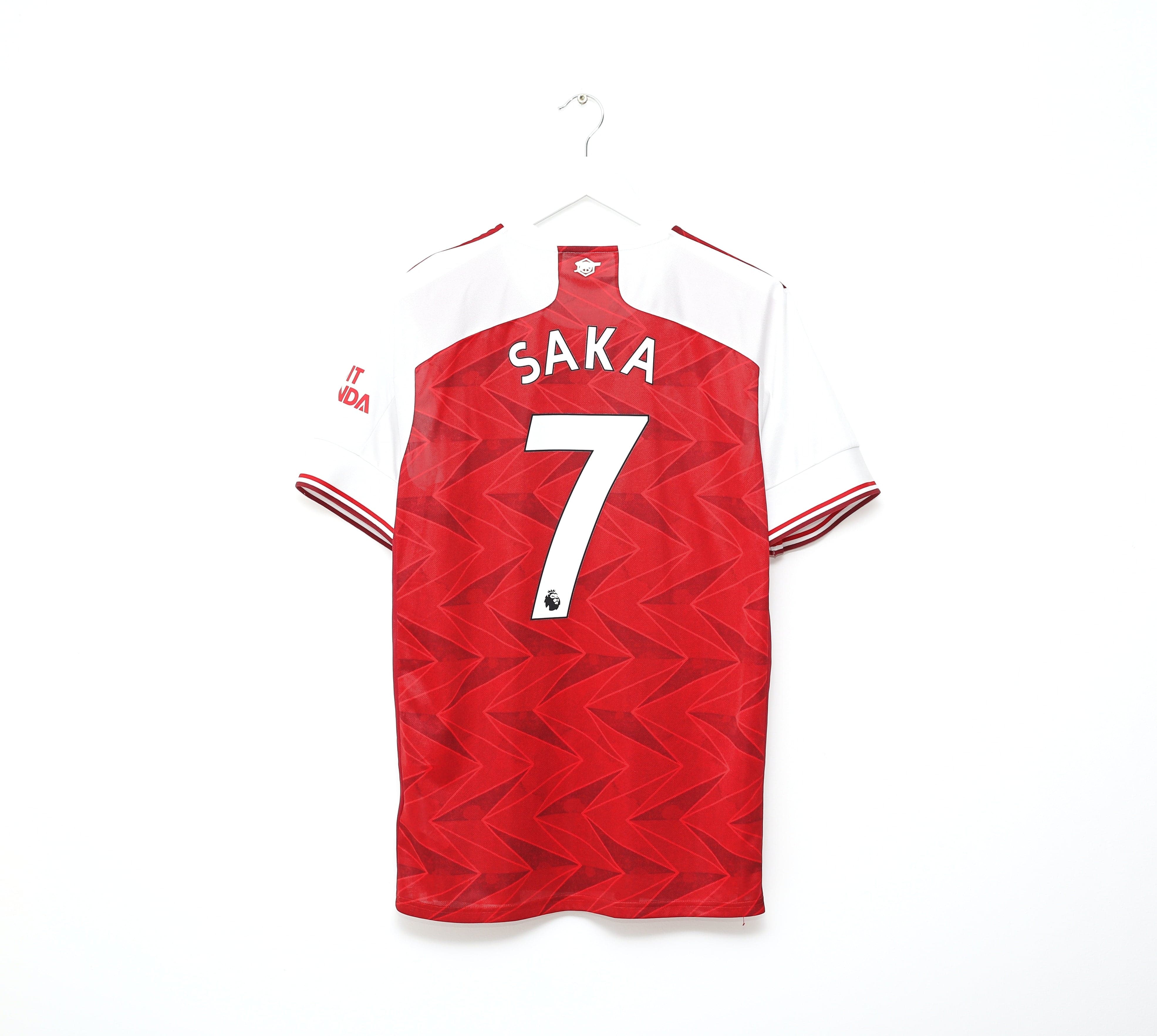2020/21 SAKA #7 Arsenal Adidas Home Football Shirt (L)