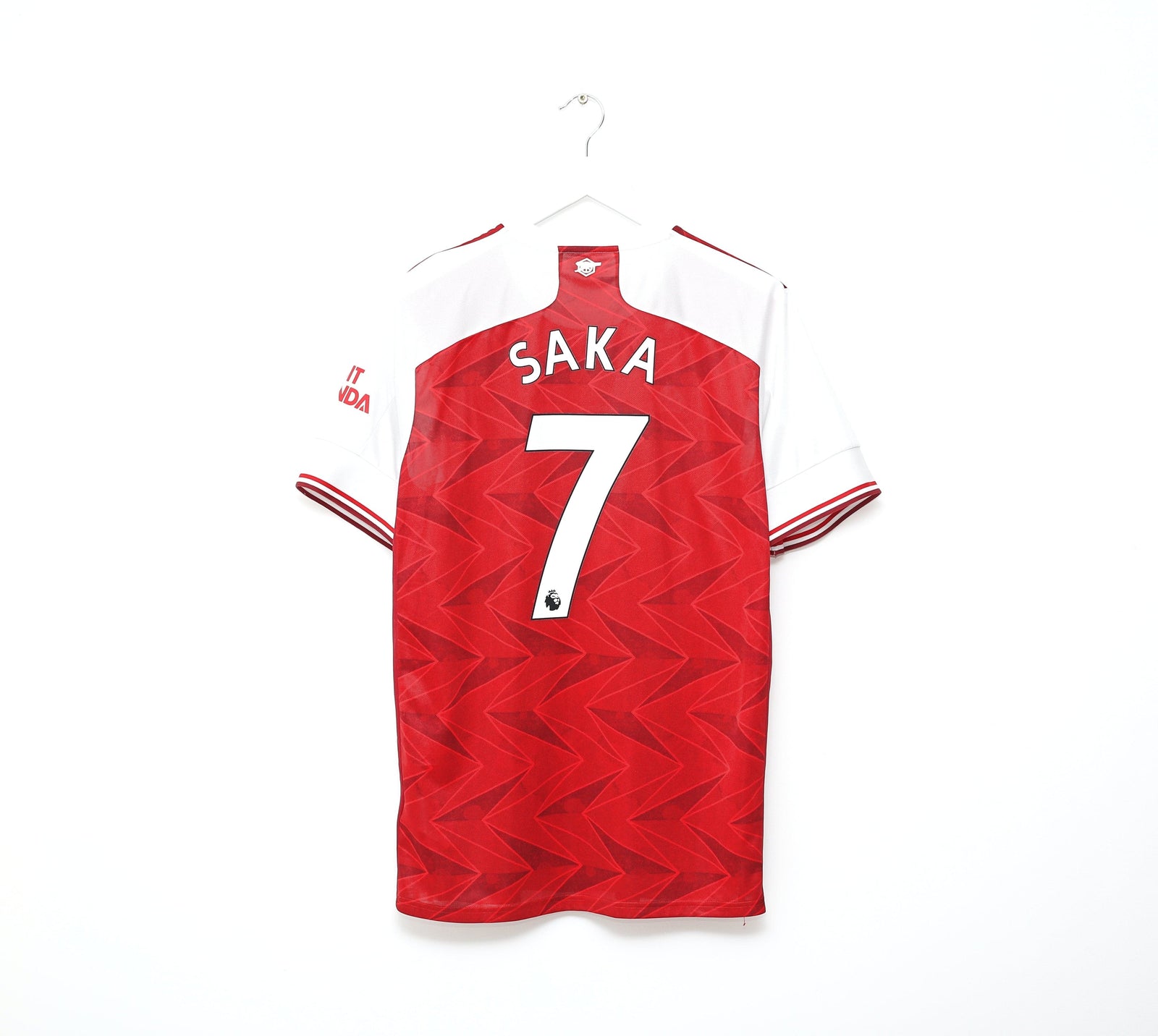 2020/21 SAKA #7 Arsenal Adidas Home Football Shirt (L)