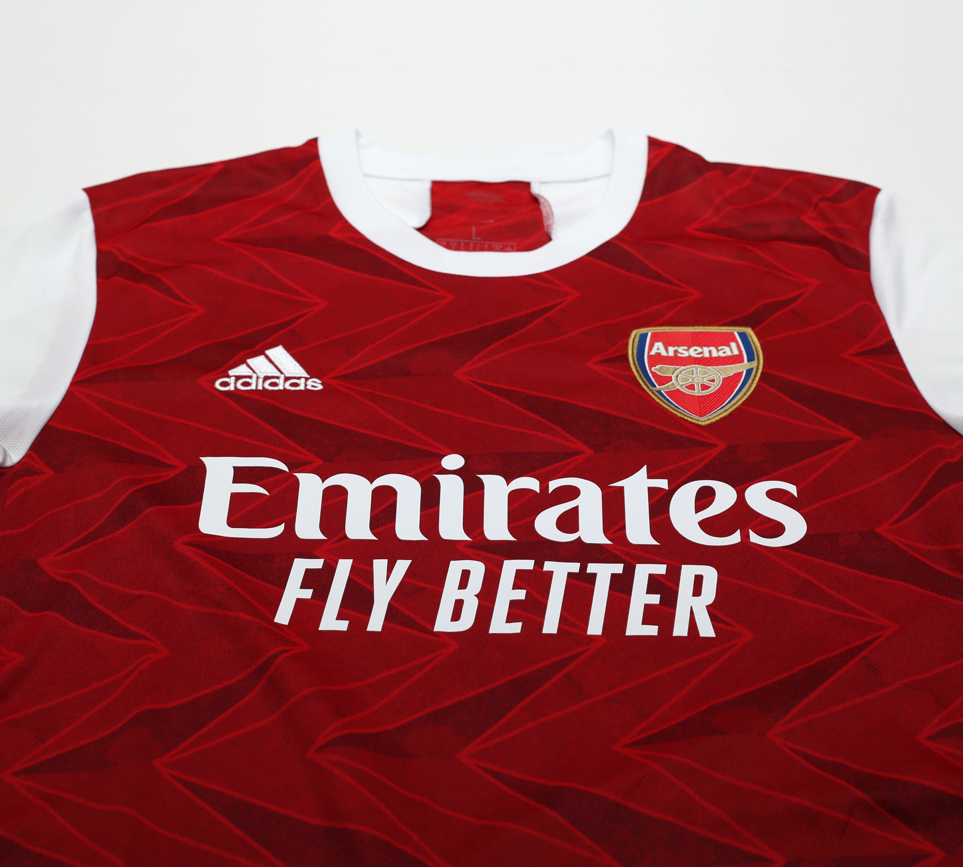 2020/21 SAKA #7 Arsenal Adidas Home Football Shirt (L)