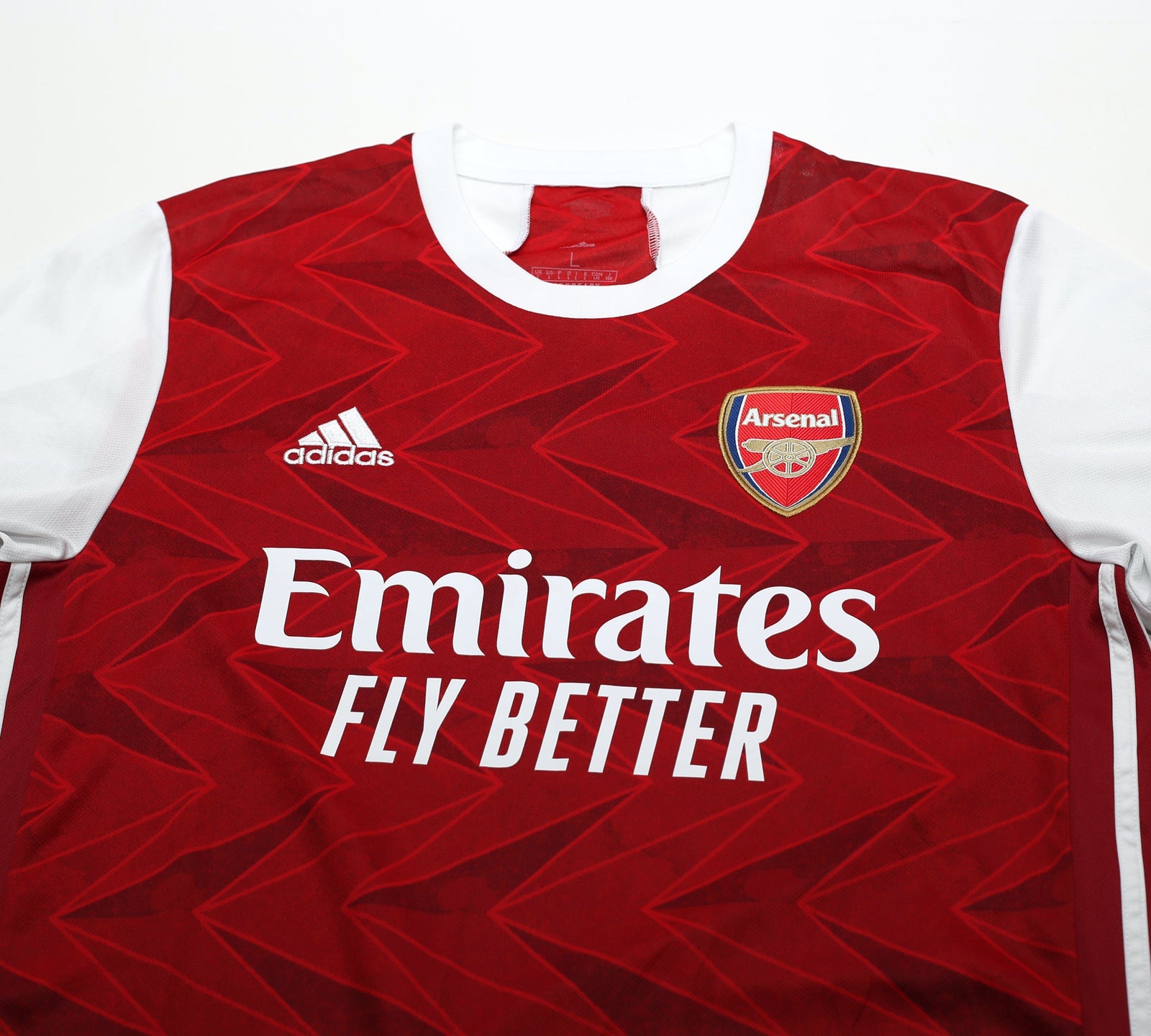 2020/21 SAKA #7 Arsenal Adidas Home Football Shirt (L)