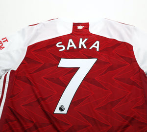 2020/21 SAKA #7 Arsenal Adidas Home Football Shirt (L)