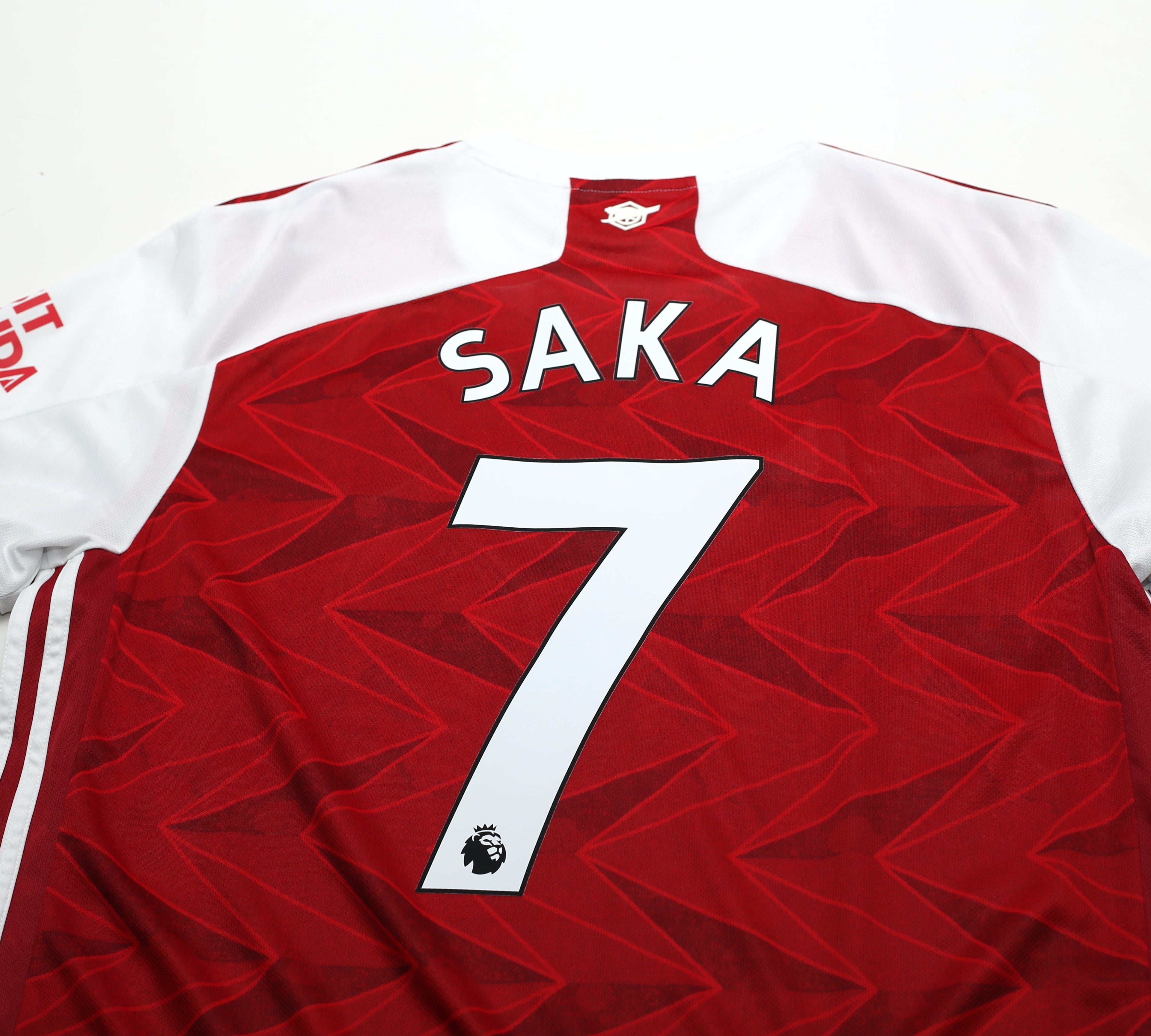 2020/21 SAKA #7 Arsenal Adidas Home Football Shirt (L)