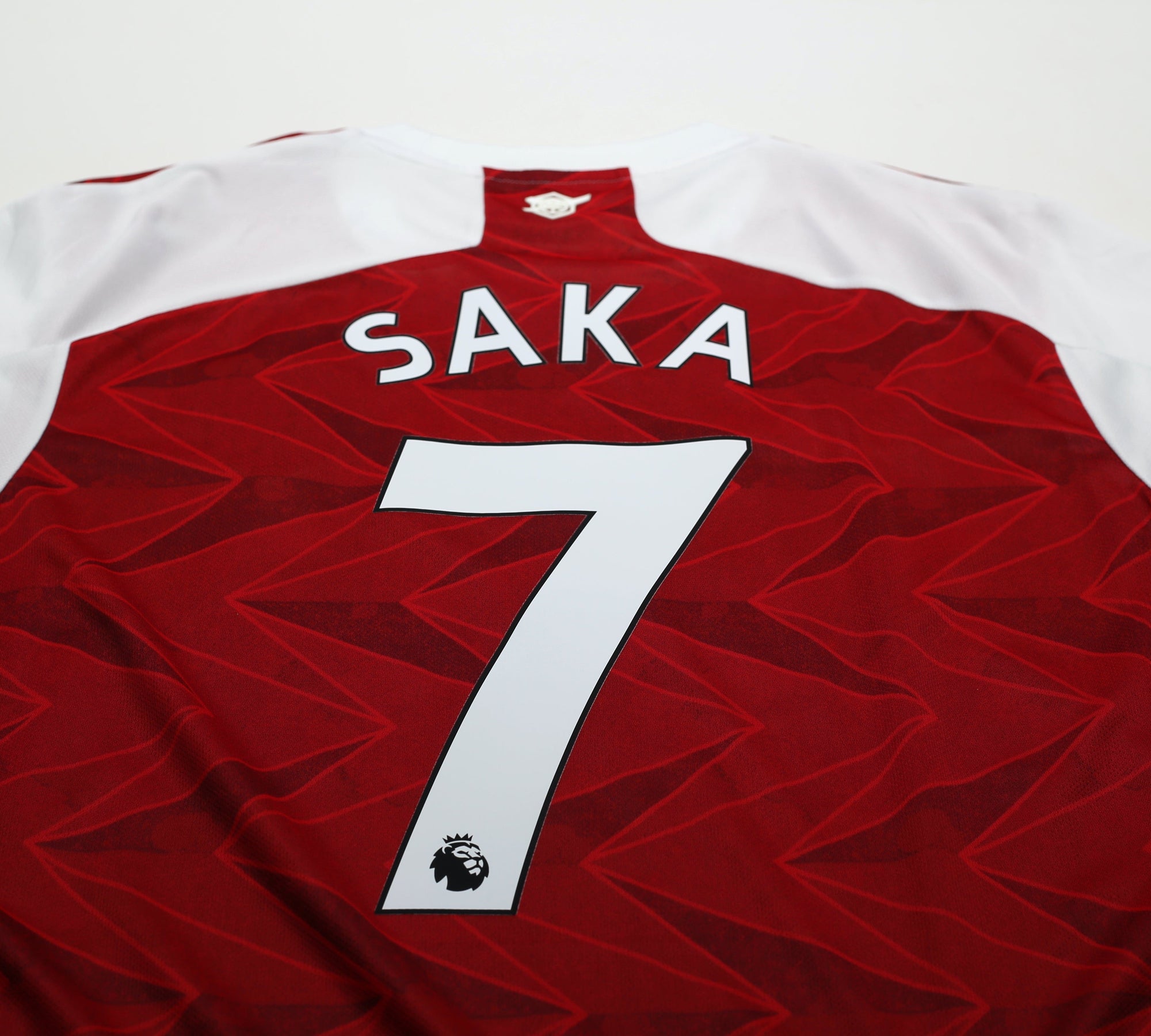 2020/21 SAKA #7 Arsenal Adidas Home Football Shirt (L)