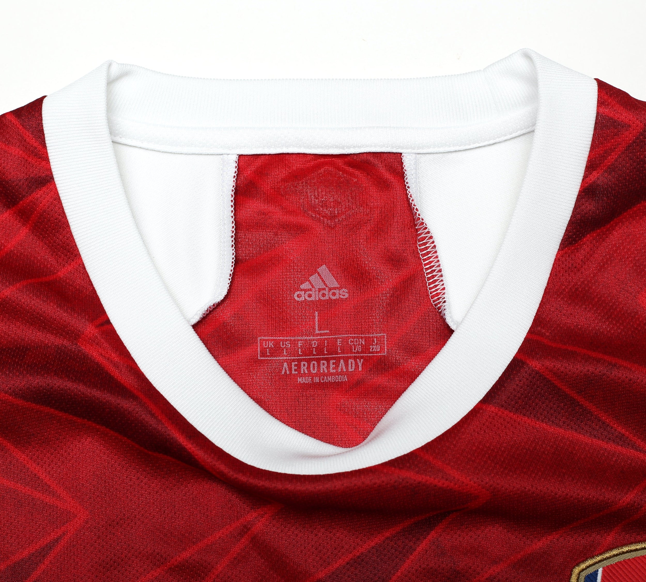 2020/21 SAKA #7 Arsenal Adidas Home Football Shirt (L)