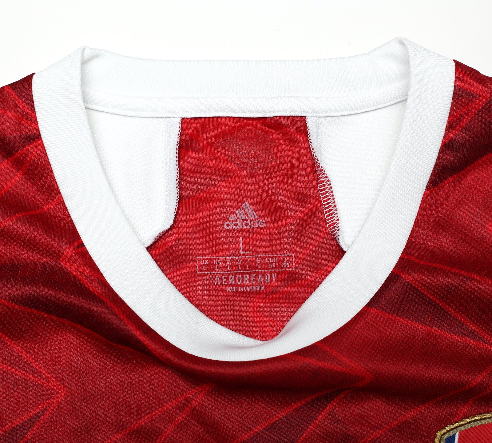 2020/21 SAKA #7 Arsenal Adidas Home Football Shirt (L)