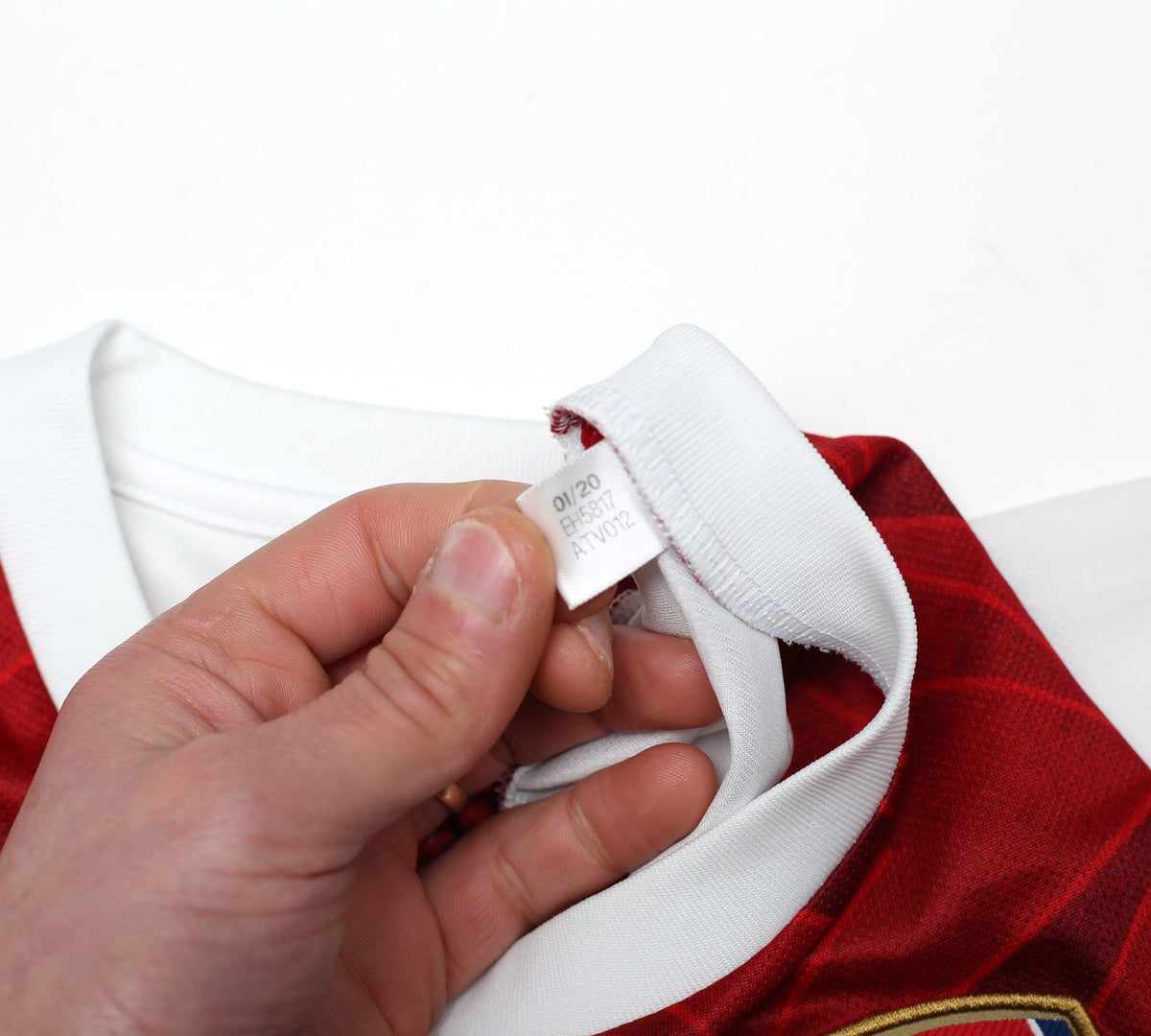 2020/21 SAKA #7 Arsenal Adidas Home Football Shirt (L)