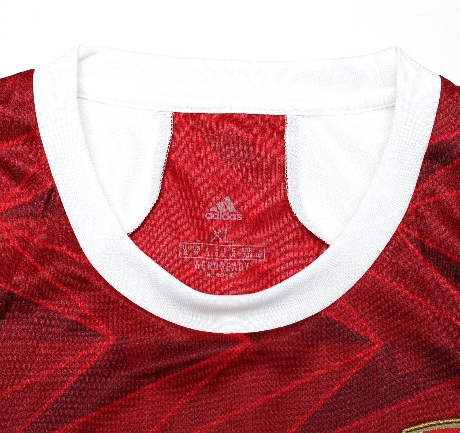 2020/21 SAKA #7 Arsenal adidas Home Football Shirt (XL)