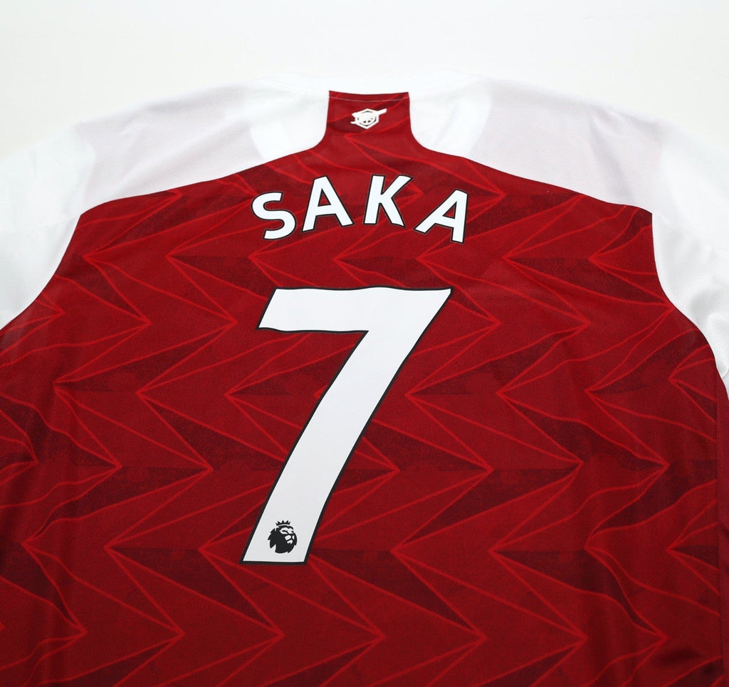2020/21 SAKA #7 Arsenal adidas Home Football Shirt (XL)