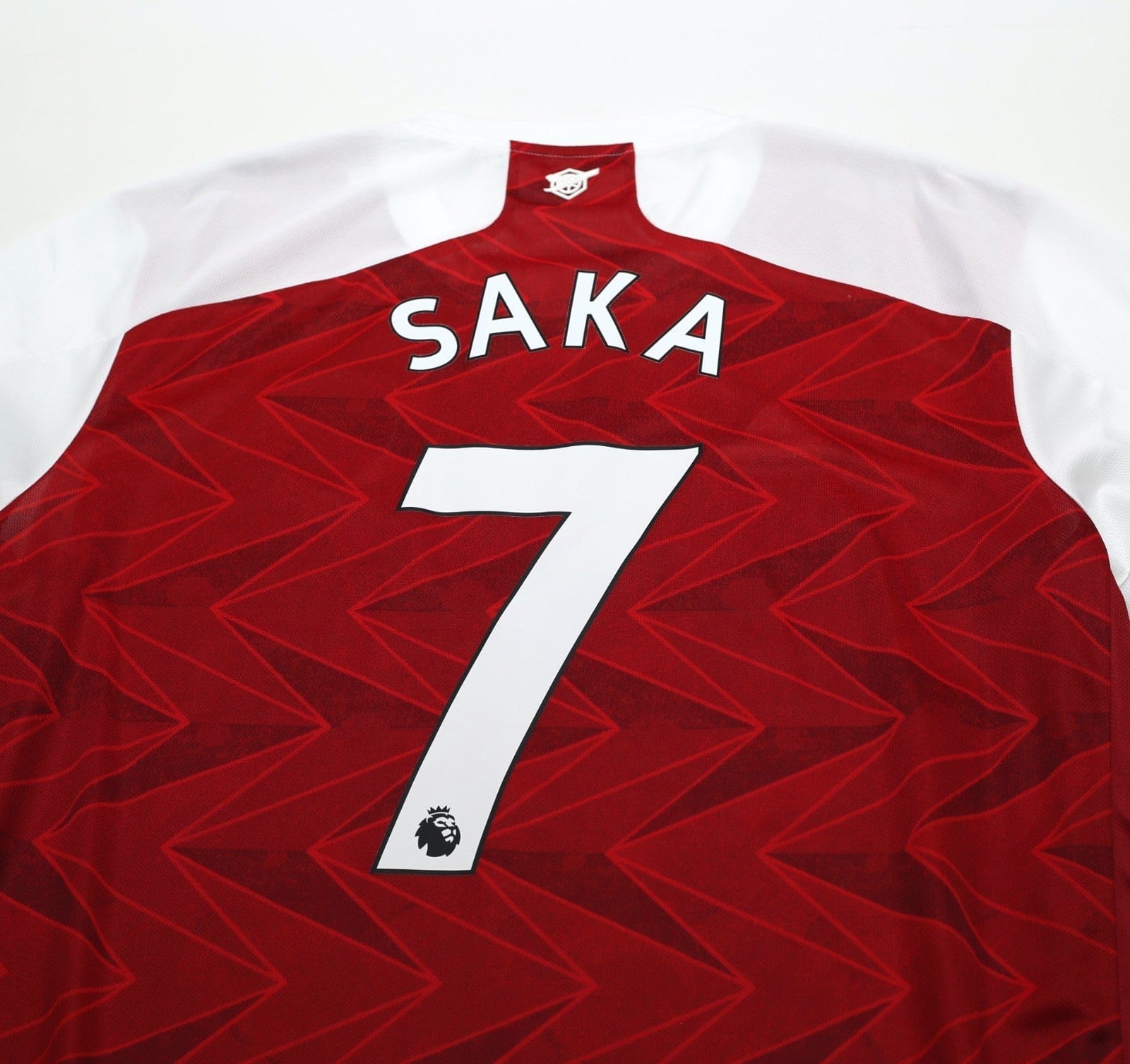 2020/21 SAKA #7 Arsenal adidas Home Football Shirt (XL)