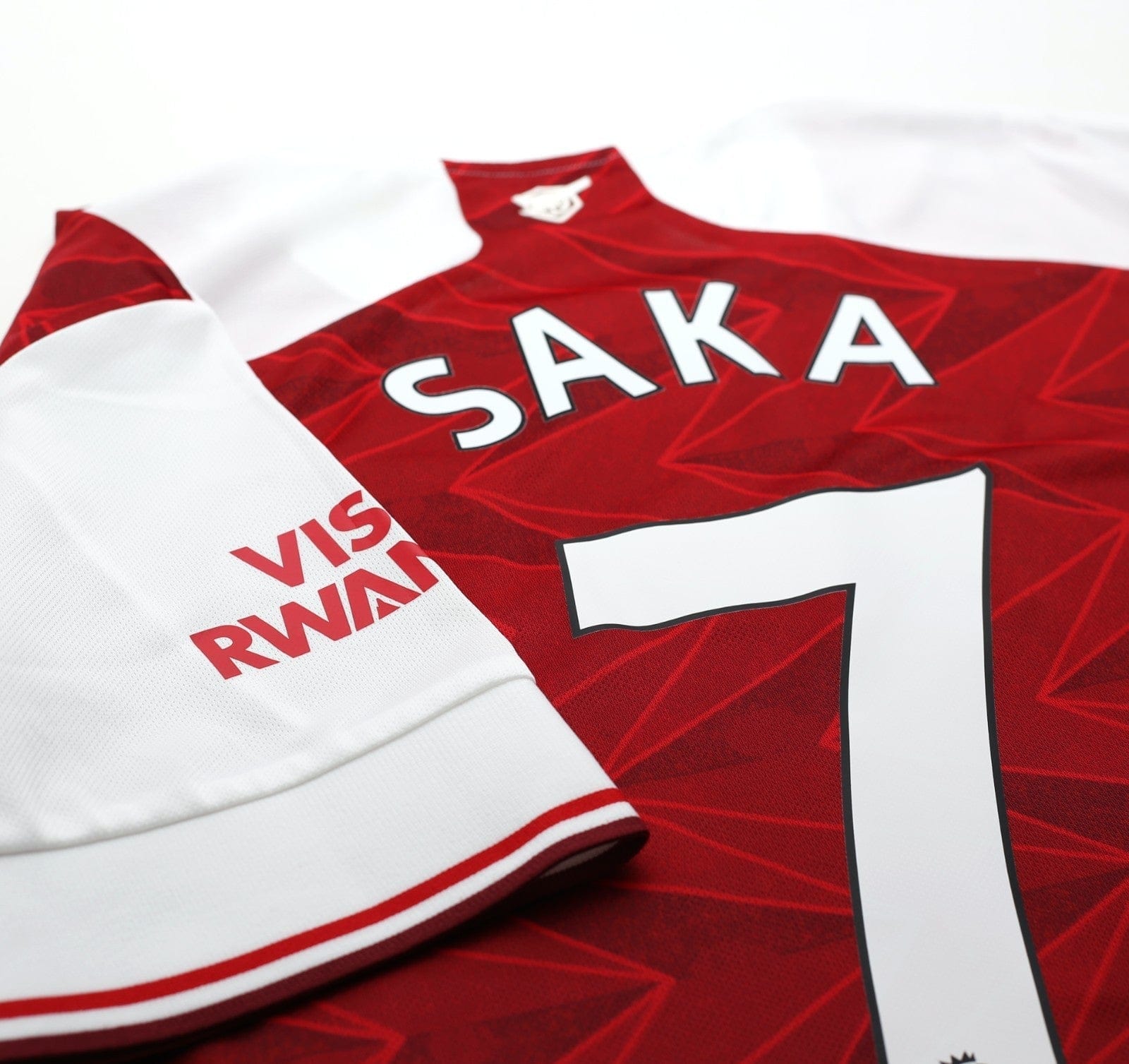 2020/21 SAKA #7 Arsenal adidas Home Football Shirt (XL)