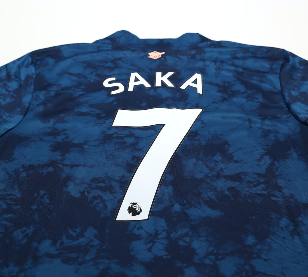 2020/21 SAKA #7 Arsenal Adidas Third Football Shirt (L)