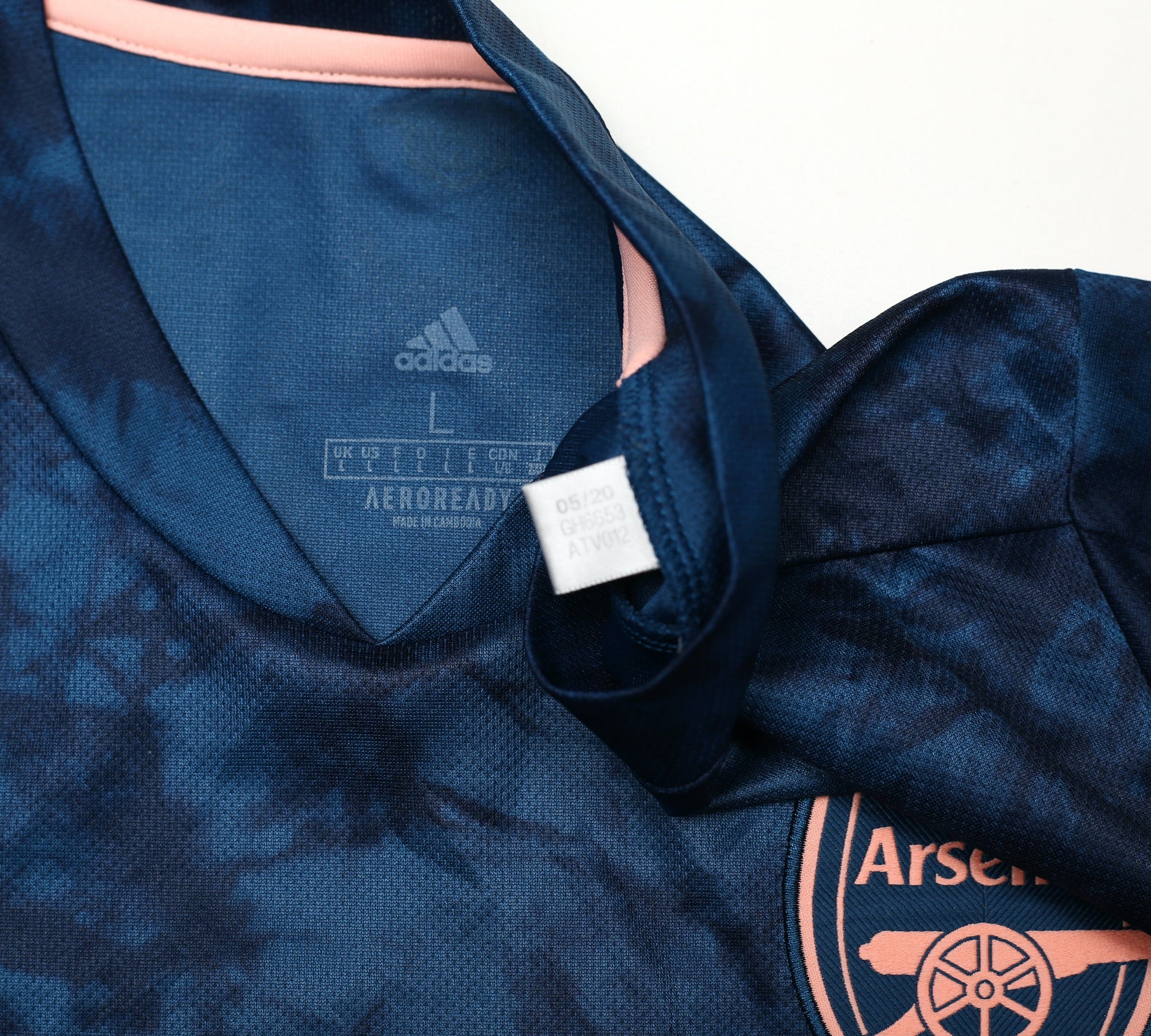 2020/21 SAKA #7 Arsenal Adidas Third Football Shirt (L)