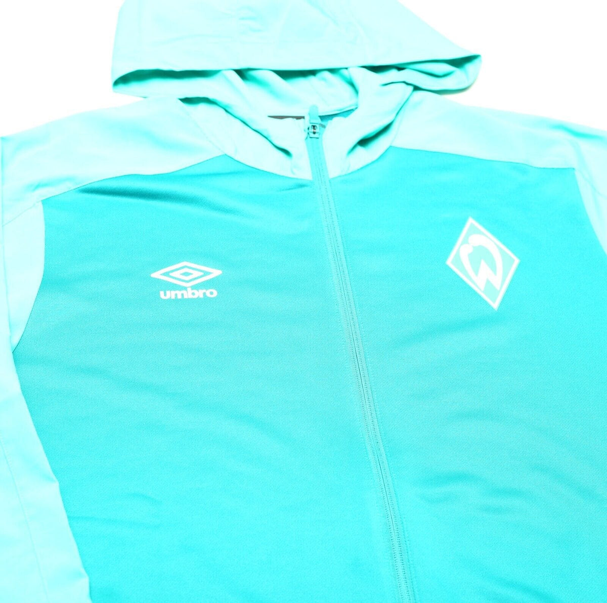 2020/21 WERDER BREMEN Vintage UMBRO Hooded Football Jacket (XL)