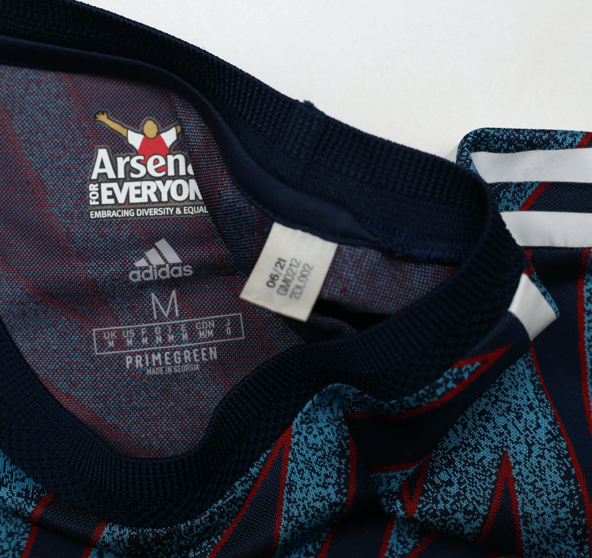 2021/22 ARSENAL Adidas Authentic Player Issue Spec Third Football Shirt (M)