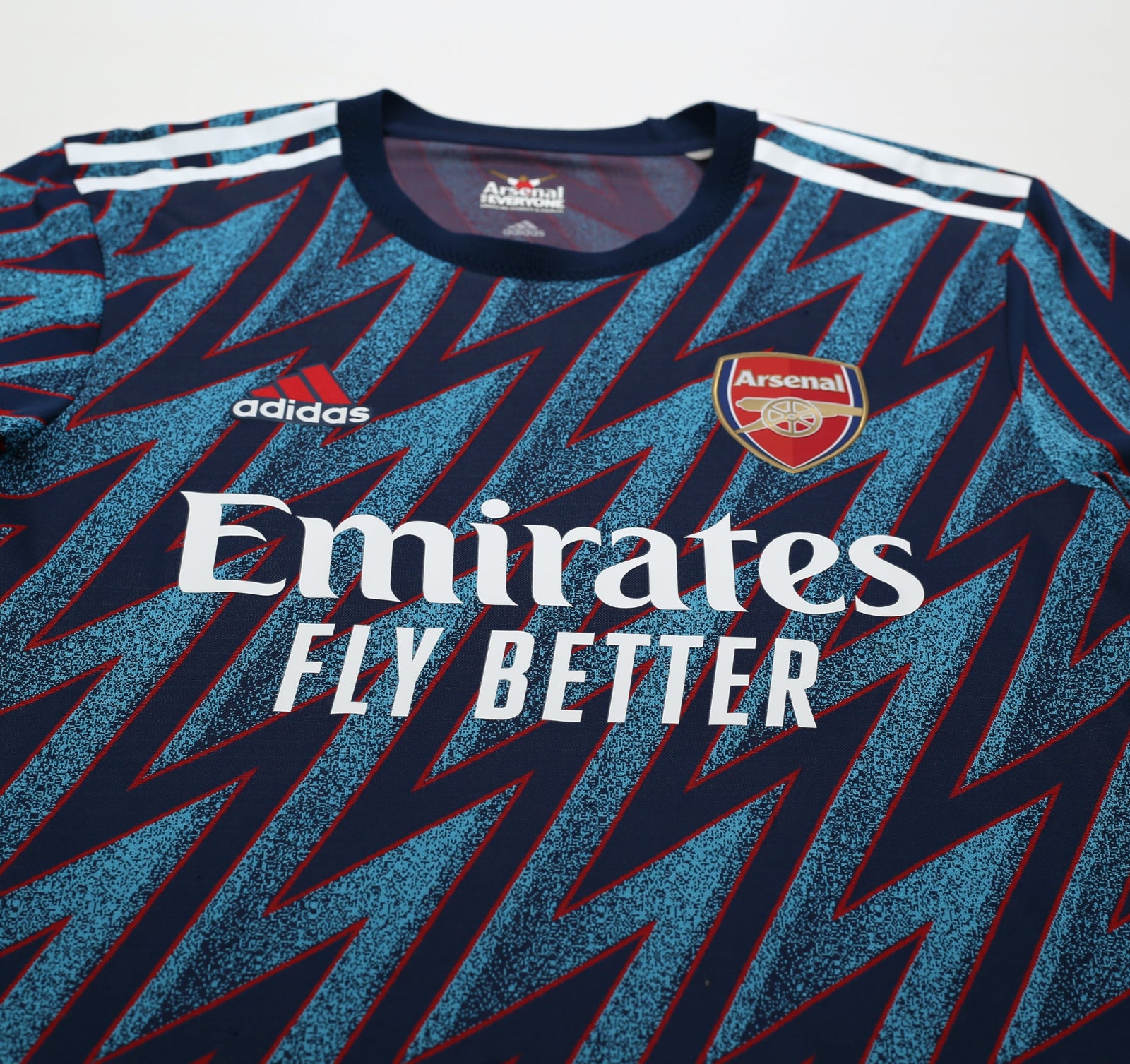 2021/22 ARSENAL Adidas Authentic Player Issue Spec Third Football Shirt (M)