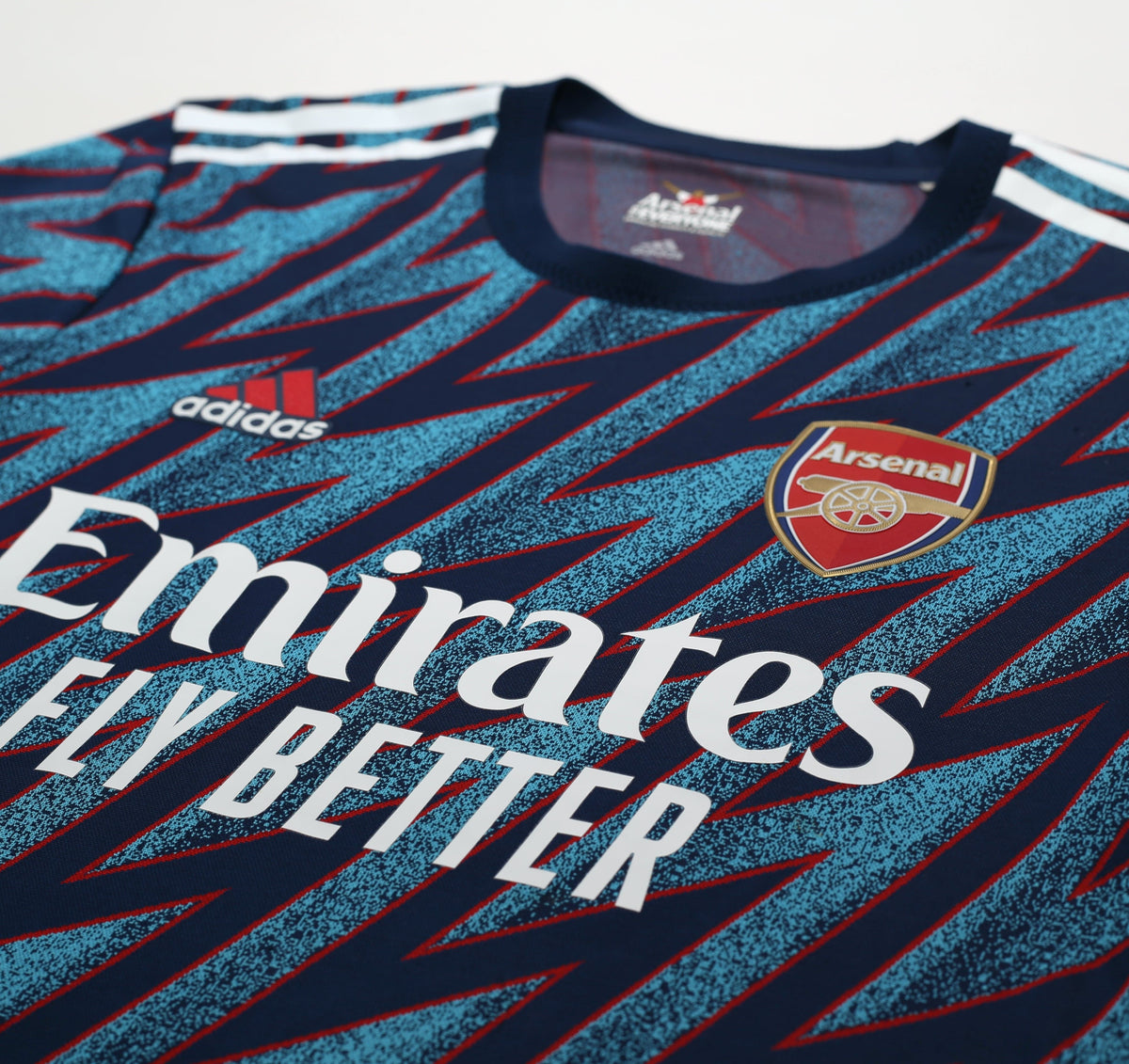 2021/22 ARSENAL Adidas Authentic Player Issue Spec Third Football Shirt (M)