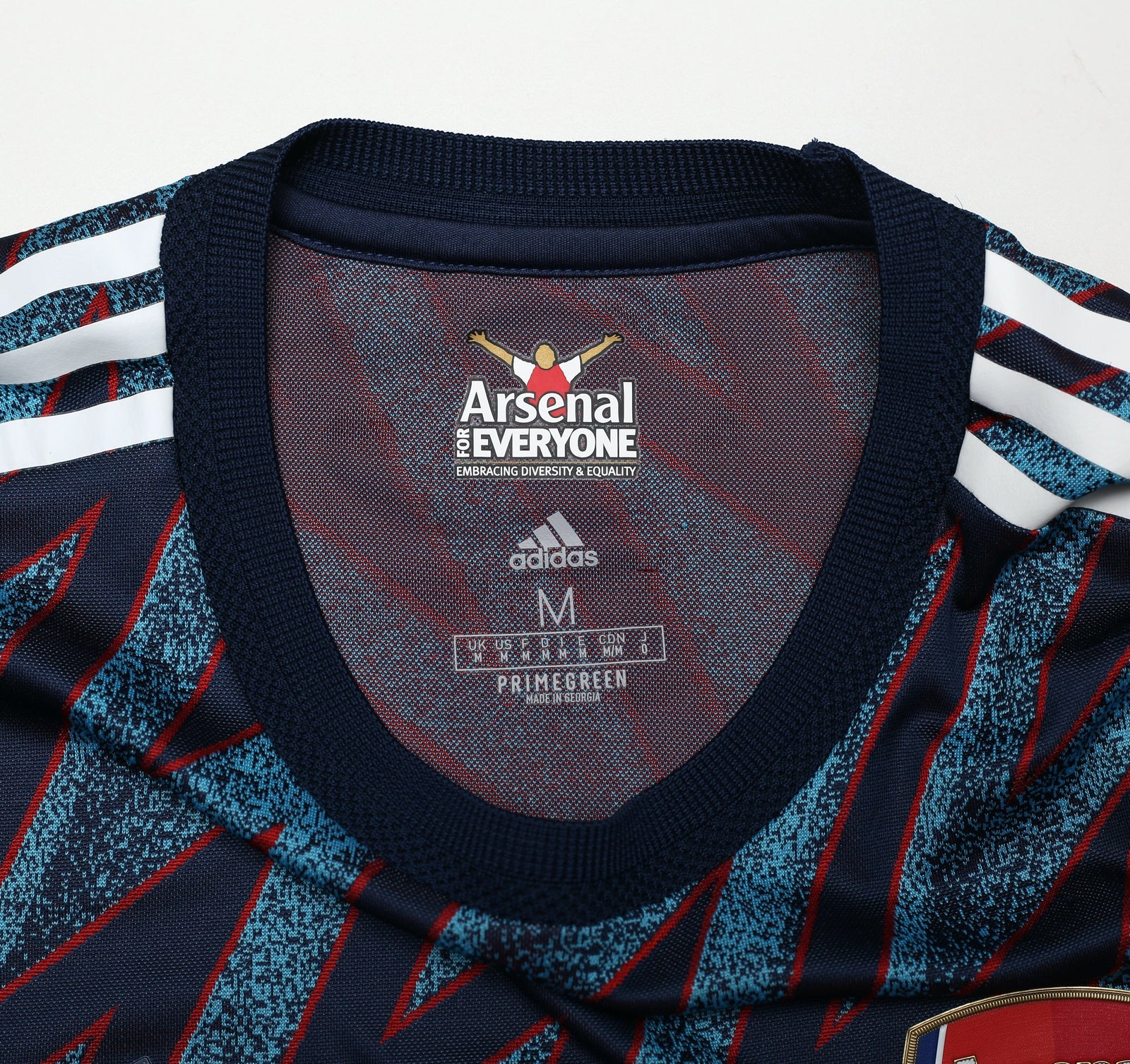 2021/22 ARSENAL Adidas Authentic Player Issue Spec Third Football Shirt (M)