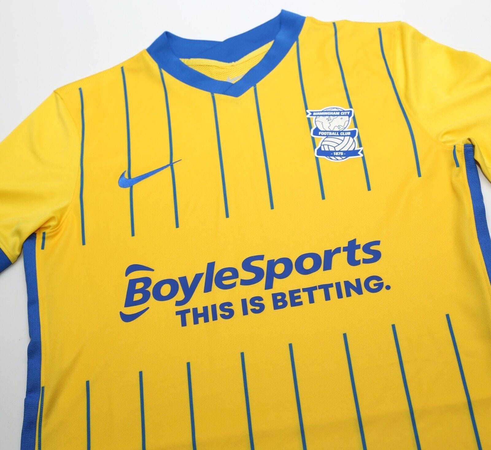 2021/22 BIRMINGHAM CITY Nike Away Football Shirt (M) MINT