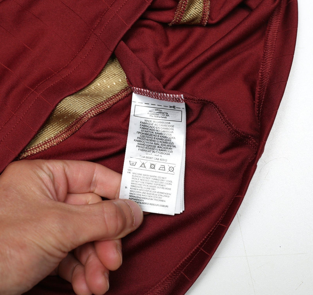 2021/22 HENRY #14 Arsenal adidas Teamgeist Football Shirt (M)