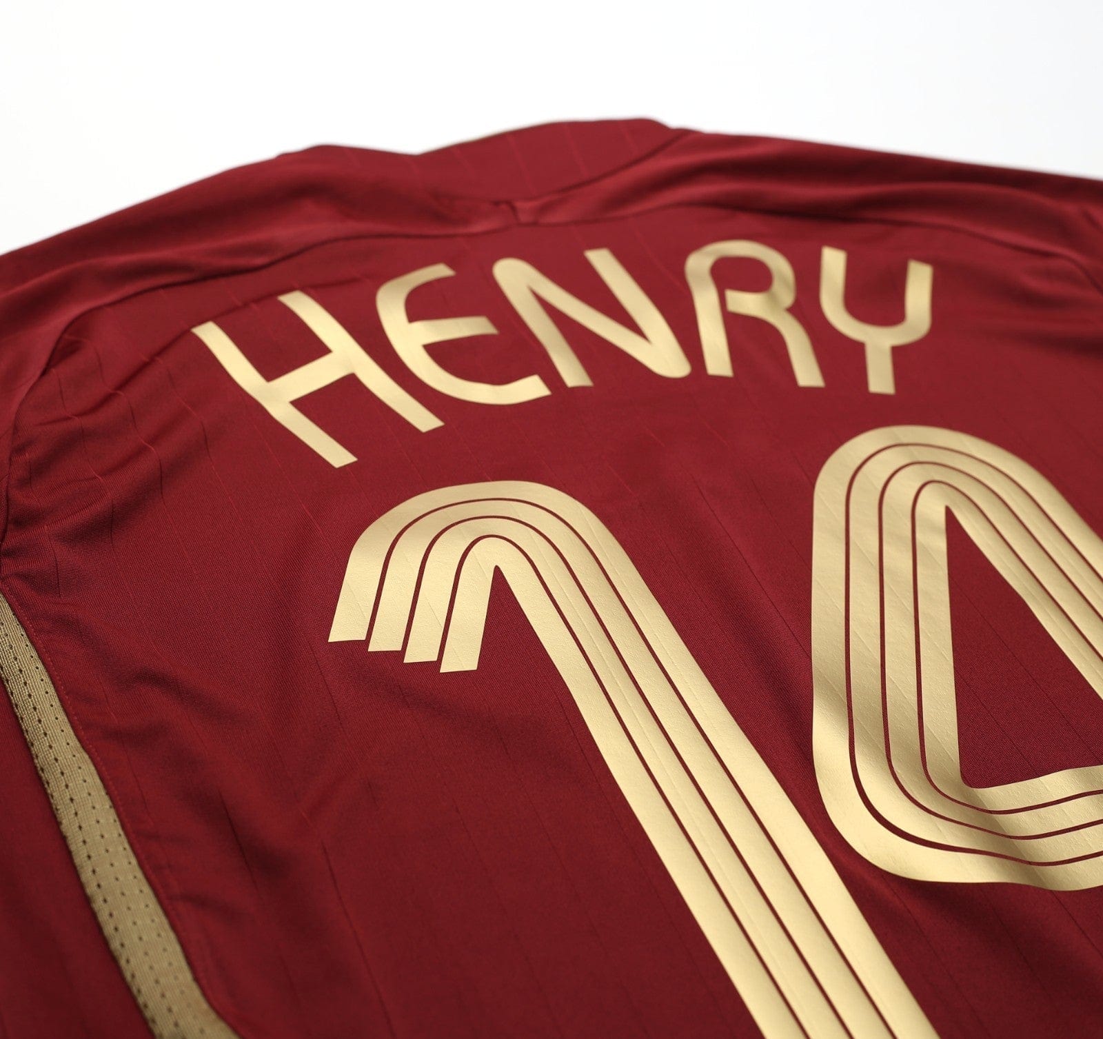 2021/22 HENRY #14 Arsenal adidas Teamgeist Football Shirt (M)