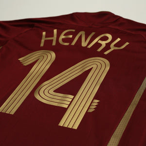 2021/22 Henry #14 Arsenal adidas Teamgeist Football Shirt (M)