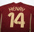 2021/22 HENRY #14 Arsenal adidas Teamgeist Football Shirt (M)