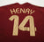 2021/22 HENRY #14 Arsenal adidas Teamgeist Football Shirt (M)