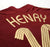 2021/22 HENRY #14 Arsenal adidas Teamgeist Football Shirt (M)