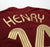 2021/22 HENRY #14 Arsenal adidas Teamgeist Football Shirt (S)